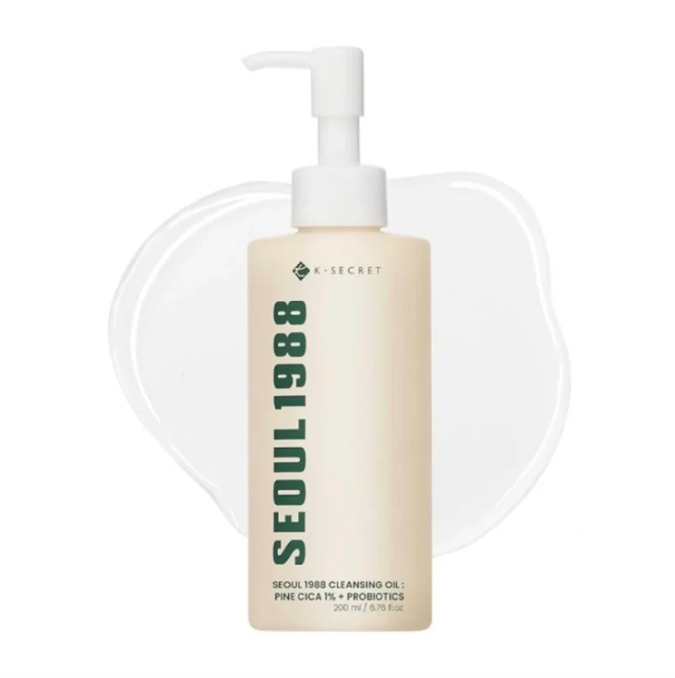 KSECRET SEOUL 1988 Cleansing Oil: Pine Cica 1% + Probiotics 200ml