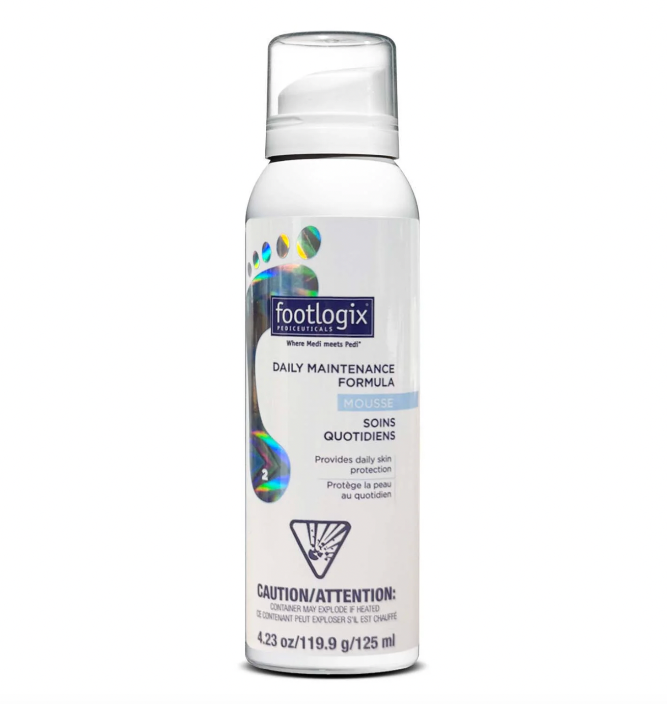 Footlogix Daily Maintenance Formula Mousse 4.23 oz